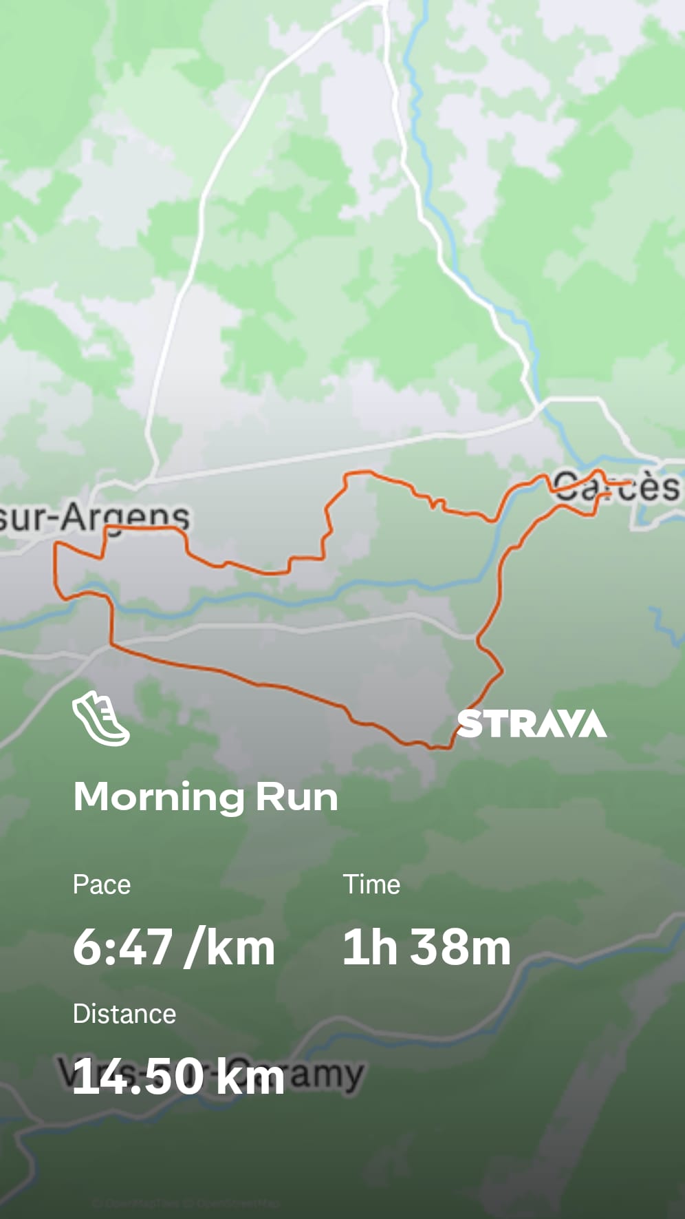 Parcours Strava 3